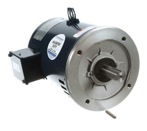 C124C Marathon 5 hp 1725 RPM 184TC Frame ODP C-Face (no base) 208-230/460 Volts Electric Motor