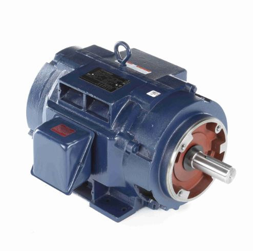 U436A Marathon 15 hp 1760 RPM 254TC Frame ODP C-Face (rigid Base) 208-230/460V Electric Motor