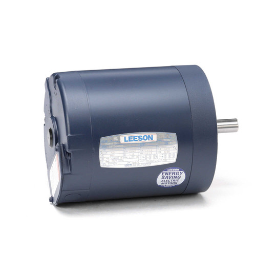 110446.00 Leeson |  1/3 hp 3600 RPM 56C Frame TENV C-Face (No Base) 208-230/460V