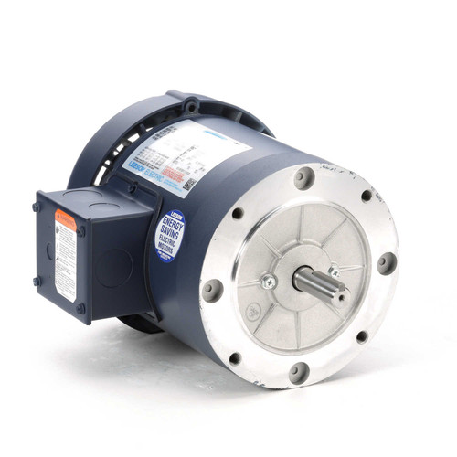 110047.00 Leeson |  3/4 hp 1800 RPM 56C Frame TEFC C-Face (No Base) 208-230/460V