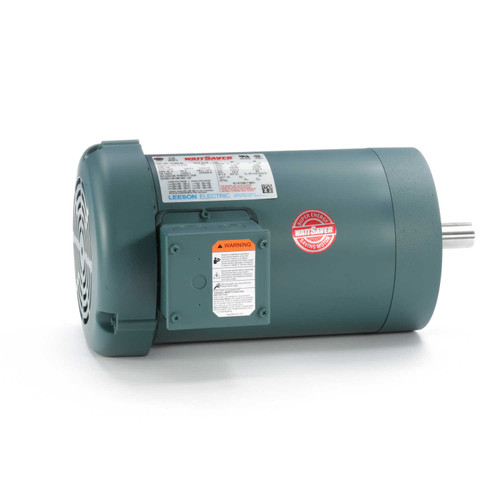 121065.00 Leeson |  2 hp 1800 RPM 145TC Frame TEFC C-Face (No Base) 230/460V