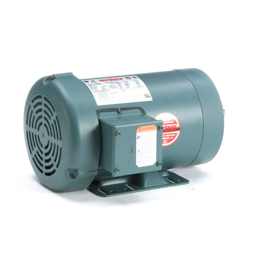 121936.00 Leeson |  1 hp 1200 RPM 145TC Frame TEFC C-Face (Rigid Base) 230/460V