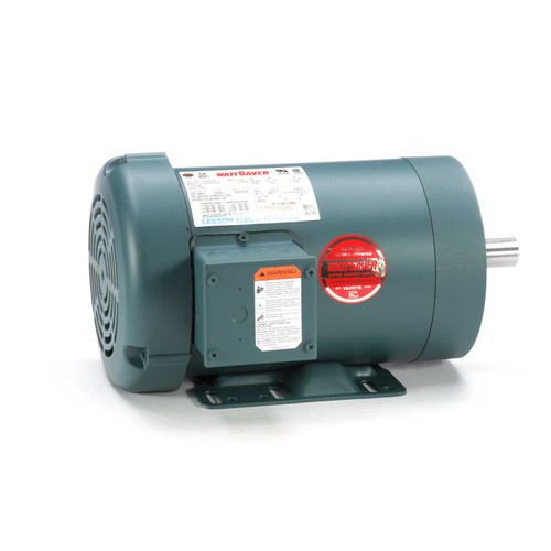 121673.00 Leeson |  2 hp 3600 RPM 145TC Frame TEFC C-Face (Rigid Base) 230/460V