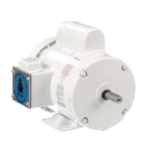 112432.00 Leeson |  3/4 hp 1800 RPM 56 Frame 115/208-230 Volts Wash Down Duty