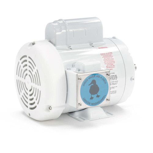 112626.00 Leeson |  1 hp 1800 RPM 56 Frame 115/208-230 Volts Wash Down Duty