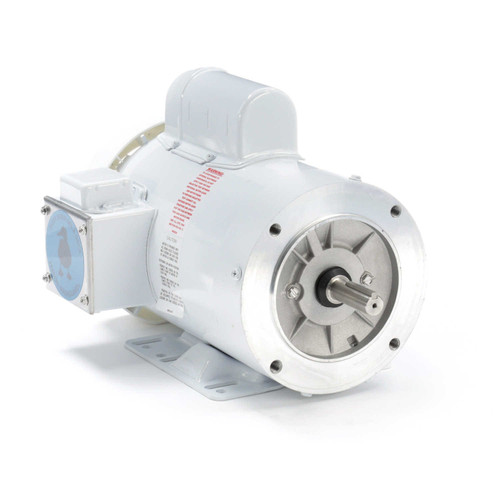 113300.00 Leeson |  1.5 hp 1800 RPM 56HC Frame (Rigid Base) C-Face 115/208-230V Wash Down Duty