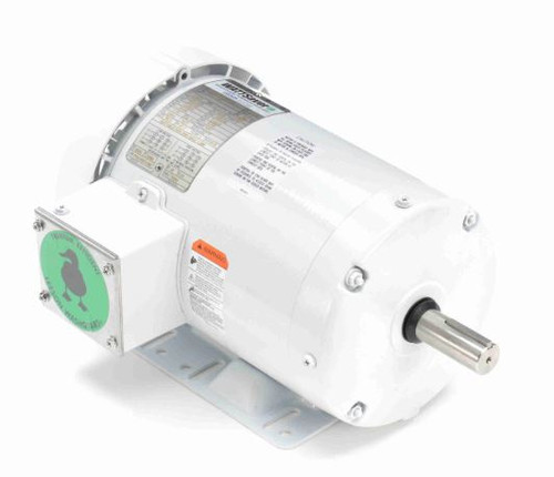 121866.00 Leeson |  2 hp 1800 RPM 145T Frame 230/460V Wash Down Duty