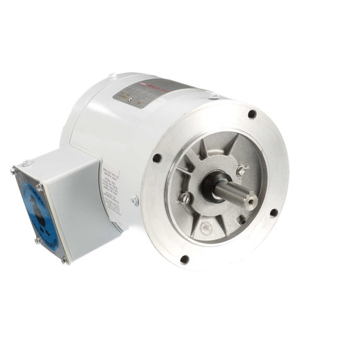 113954.00 Leeson |  1/3 hp 1800 RPM 56C Frame TENV (no base) C-Face 208-230/460V Wash Down Duty