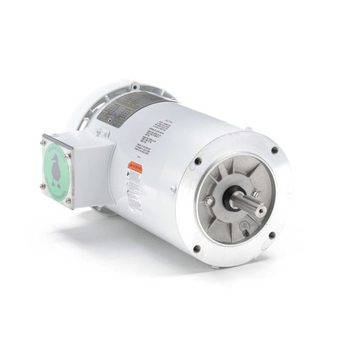 119471.00 Leeson |  2 hp 1800 RPM 56C Frame TEFC (no base) C-Face 208-230/460V Wash Down Duty
