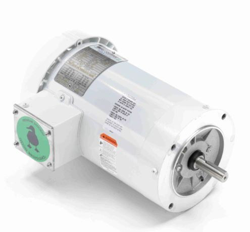 122182.00 Leeson |  2 hp 1800 RPM 145TC TEFC (no base) 208-230/460V Wash Down Duty