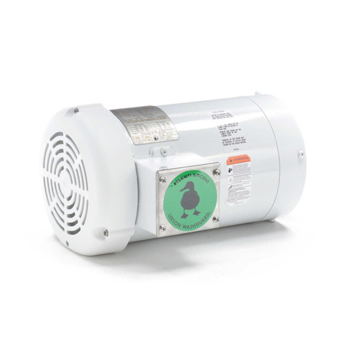 122182.00 Leeson |  2 hp 1800 RPM 145TC TEFC (no base) 208-230/460V Wash Down Duty