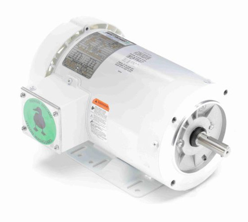 119480.00 Leeson |  1.5 hp 1800 RPM 56C Frame TEFC 208-230/460V Wash Down Duty