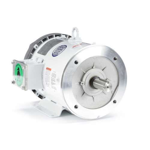 132198.00 Leeson |  3 hp 1800 RPM 182TC Frame TEFC 230/460V Wash Down Duty