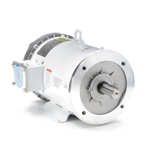 132205.00 Leeson |  7.5 hp 3600 RPM 184TC Frame TEFC 230/460V Wash Down Duty
