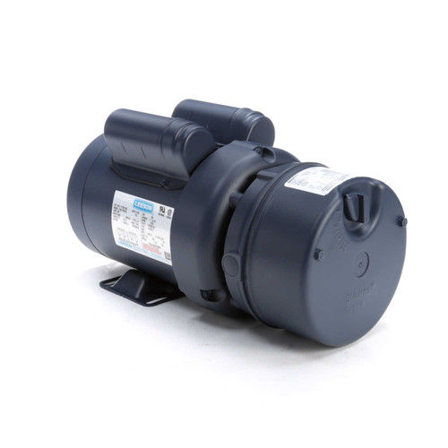 111951.00 Leeson |  1 hp 1725 RPM 56C Frame TEFC C-Face (Rigid Base) Brake Motor 115/208-230V