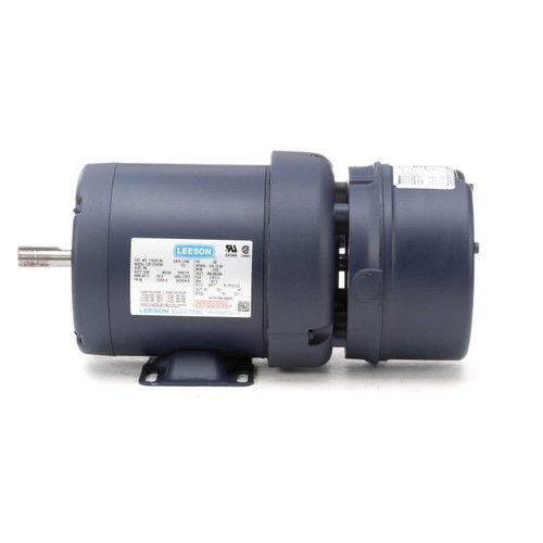 114147.00 Leeson |  3/4 hp 1800 RPM 56 Frame TEFC  Brake Motor 208-230/460V