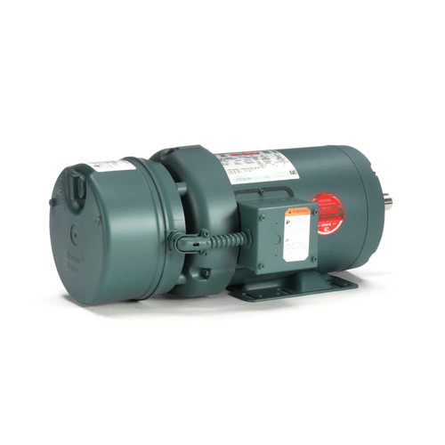 122246.00 Leeson |  1.5 hp 1800 RPM 145T Frame TEFC Brake Motor 208-230/460V