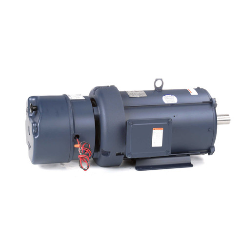 140636.00 Leeson |  10 hp 1800 RPM 215T Frame TEFC (Rigid Base) Brake Motor 230/460V