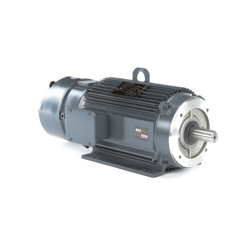 C408 Marathon 10 hp 1800 RPM 215TC Frame TENV C-Face (Rigid Base) Brake Motor 230/460V Marathon Motor