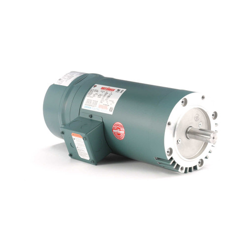 122241.00 Leeson |  2 hp 1800 RPM 145TC Frame ODP C-Face (No Base) Brake Motor 230/460V