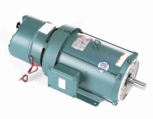 140605.00 Leeson |  7.5 hp 1800 RPM 213TC Frame TEFC C-Face (Rigid Base) Brake Motor 230/460V