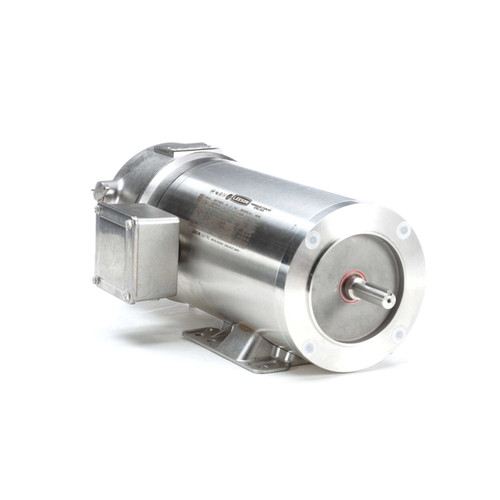 119785.00 Leeson |  1 hp 1800 RPM 56HC TENV Stainless Steel Brake Motor 208-230/460V
