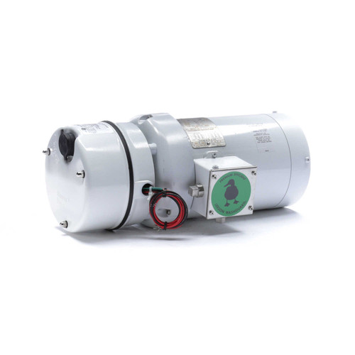 122194.00 Leeson |  1.5 hp 1800 RPM 145TC TEFC Washdown Duty Brake Motor no Base 208-230/460V