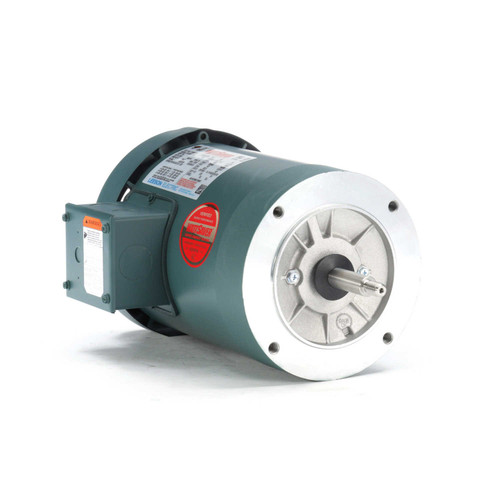 119453.00 Leeson |  1.5 hp 3600 RPM 56J Frame TEFC C-Face (No Base) 230/460V