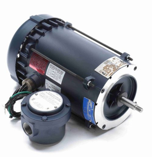 119429.00 Leeson |  1.5 hp 3600 RPM 56J Frame TEFC C-Face (No Base) Expl Proof 208-230/460V