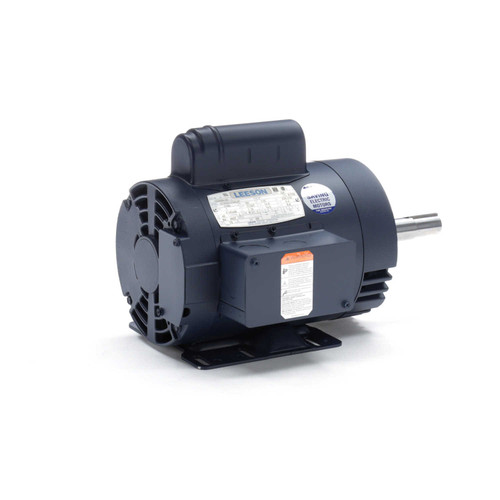120996.00 Leeson |  1 hp 1740 RPM 143JM Frame 115/208-230V ODP  Close Couple Motor
