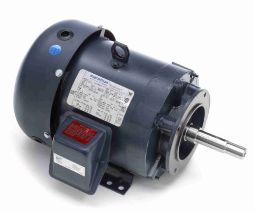 GT3109A Marathon 3 hp 3600 RPM 182JM Frame TEFC 230/460V Marathon Close Couple Motor