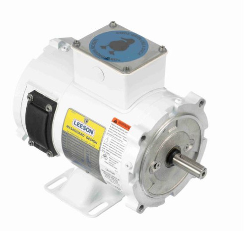 108423.00 Leeson |  1/4 hp 1800 RPM 56C TENV Frame 90 volts DC Wash Down Duty