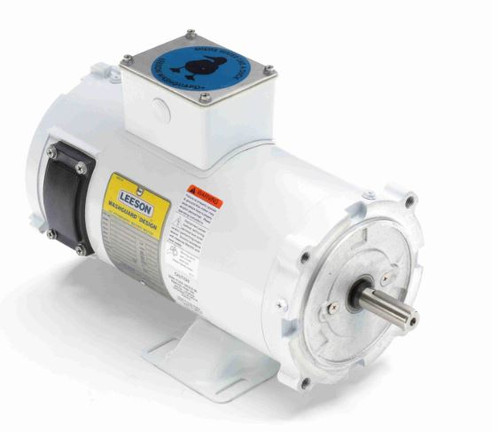 108226.00 Leeson |  1/2 hp 1800 RPM 56C TENV Frame 90 volts DC Wash Down Duty