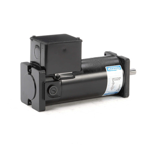 M1120042.00 Leeson |  Permanent Magnet 90 Volts DC Motor 0.17 hp 1750 RPM 31GS Frame