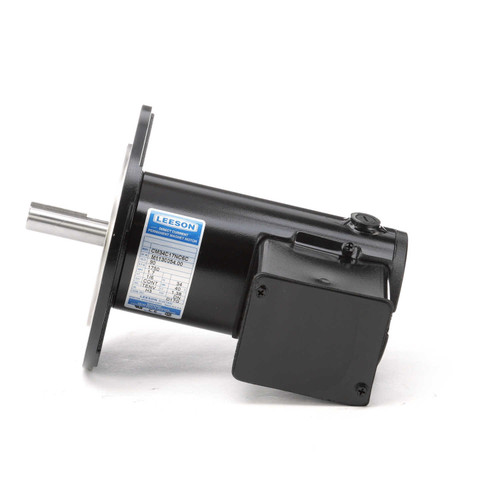 M1130054.00 Leeson |  Permanent Magnet Motor 90 Volts DC 1/6 hp 1800 RPM 34 Frame w/ C-Face  Electric