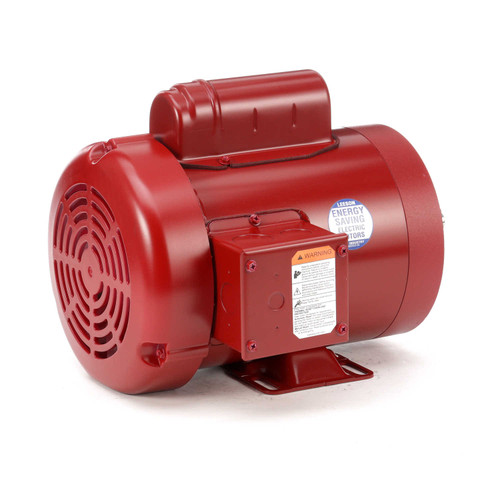 116487.00 Leeson |  3/4 hp 1725 RPM 56C w/base 115/230V  Farm Duty