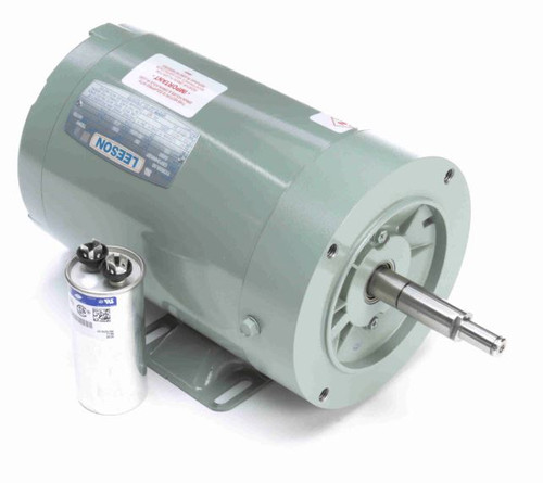 113939.00 Leeson |  1/2 hp 3450 RPM 56CZ Frame 230V Milk Transfer (Babson 27732) Pump Motor