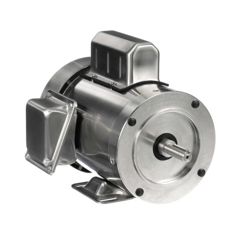 191480.00 Leeson |  1.5 hp 3600 RPM 56C 115/230V  Stainless Steel w/Base