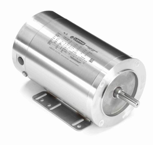 116346.00 Leeson |  3/4 hp 1800 RPM 56HC 115/208-230V TENV Stainless Steel w/Base