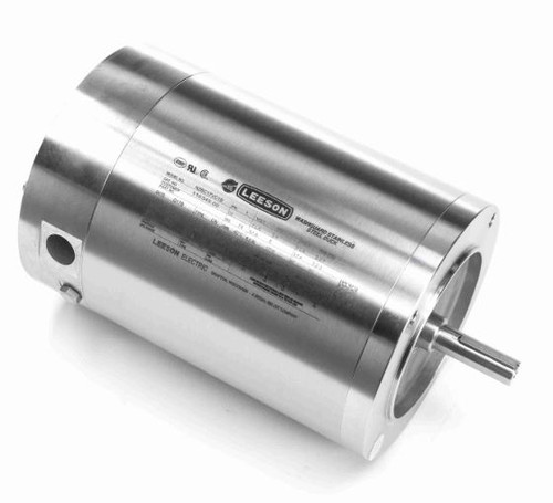 116349.00 Leeson |  1/3 hp 1800 RPM 56C 115/208-230V Stainless Steel No Base