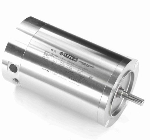 116351.00 Leeson |  3/4 hp 1800 RPM 56C 115/208-230V Stainless Steel No Base