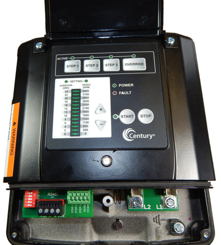 ECM16SQU | 1.65 THP Century Variable Speed ECM Pool Motor Square Flange