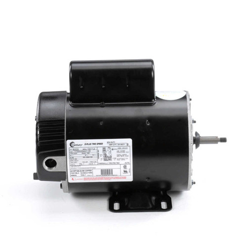 B2233 Century 2 hp 3450/1725 RPM 56Y Frame 230V 2-Speed Spa/Hot Tub Electric Motor