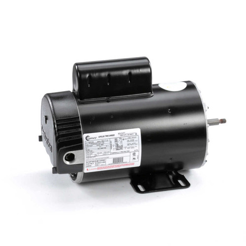 B2235 Century 4 hp 3450/1725 RPM 56Y Frame 230V 2-Speed Spa/Hot Tub Electric Motor