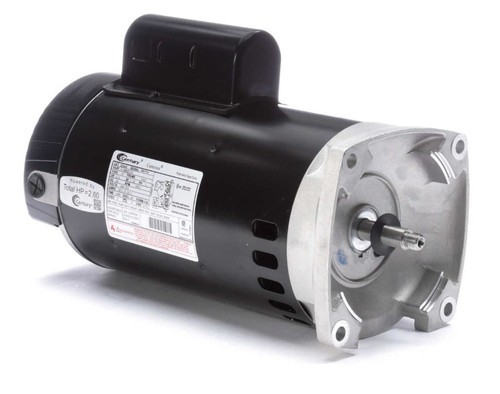 B2843 Century 2 hp 3450 RPM 56Y Frame 208-230V Square Flange Pool Motor Century # B2843