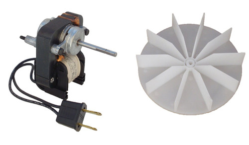 Fasco K1575 Universal Bathroom Fan Replacement Electric Motor Kit with Fan 115V