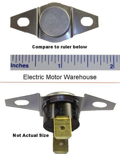 19-SF2-115 | Automatic fan thermal switch for automatic operation of fireplace - woodstove fans 115V