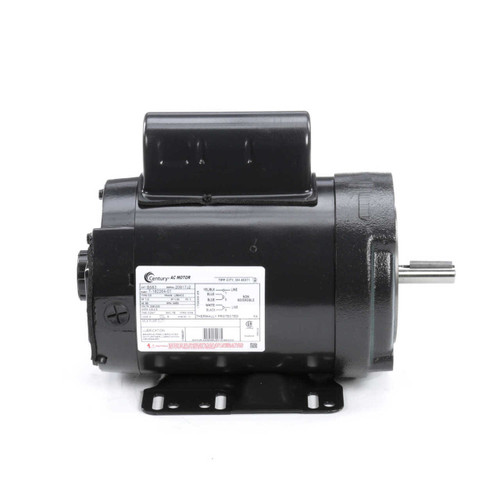 B583 Century 1 hp 3600 RPM 56HCZ Frame 208-230V Century Milk Pump Motor Century # B583