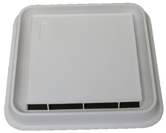 S97006651 | Broan 688 Grille with Springs, 10" x 10" Part # 97006651