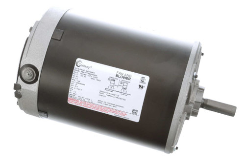 OKR1096 Century Krack Refrigeration Motor (1503752, 11096) 1/2 hp 1140 RPM 460/208-230V